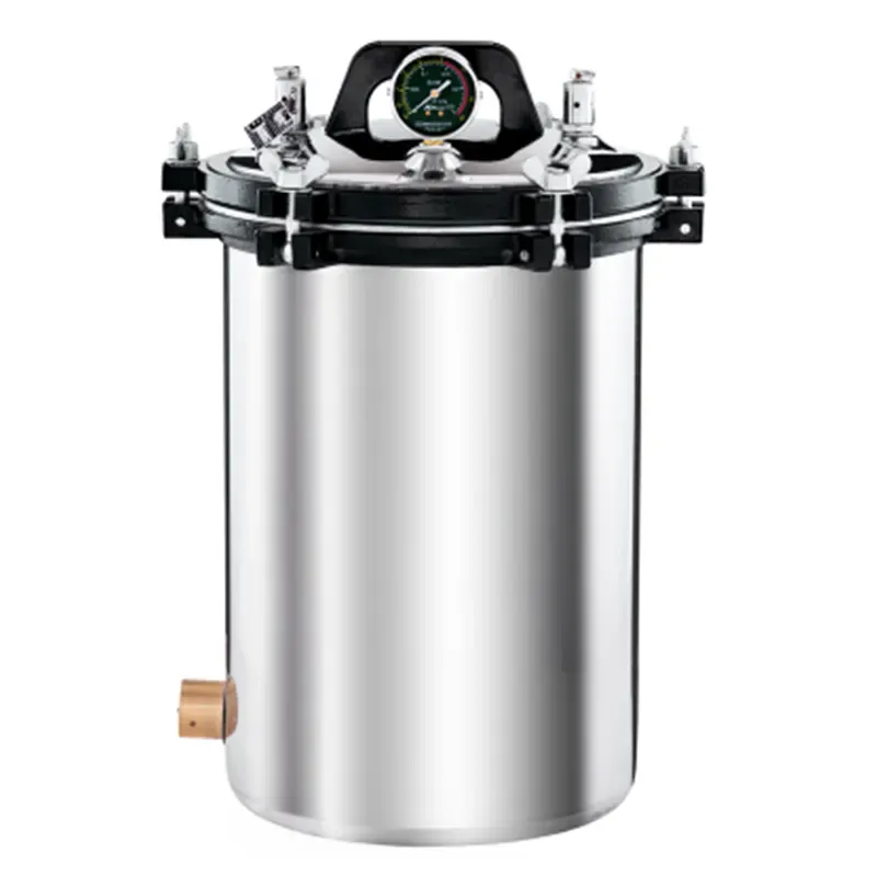 Stainless Steel 18L 24L Steam Autoclave Sterilizer